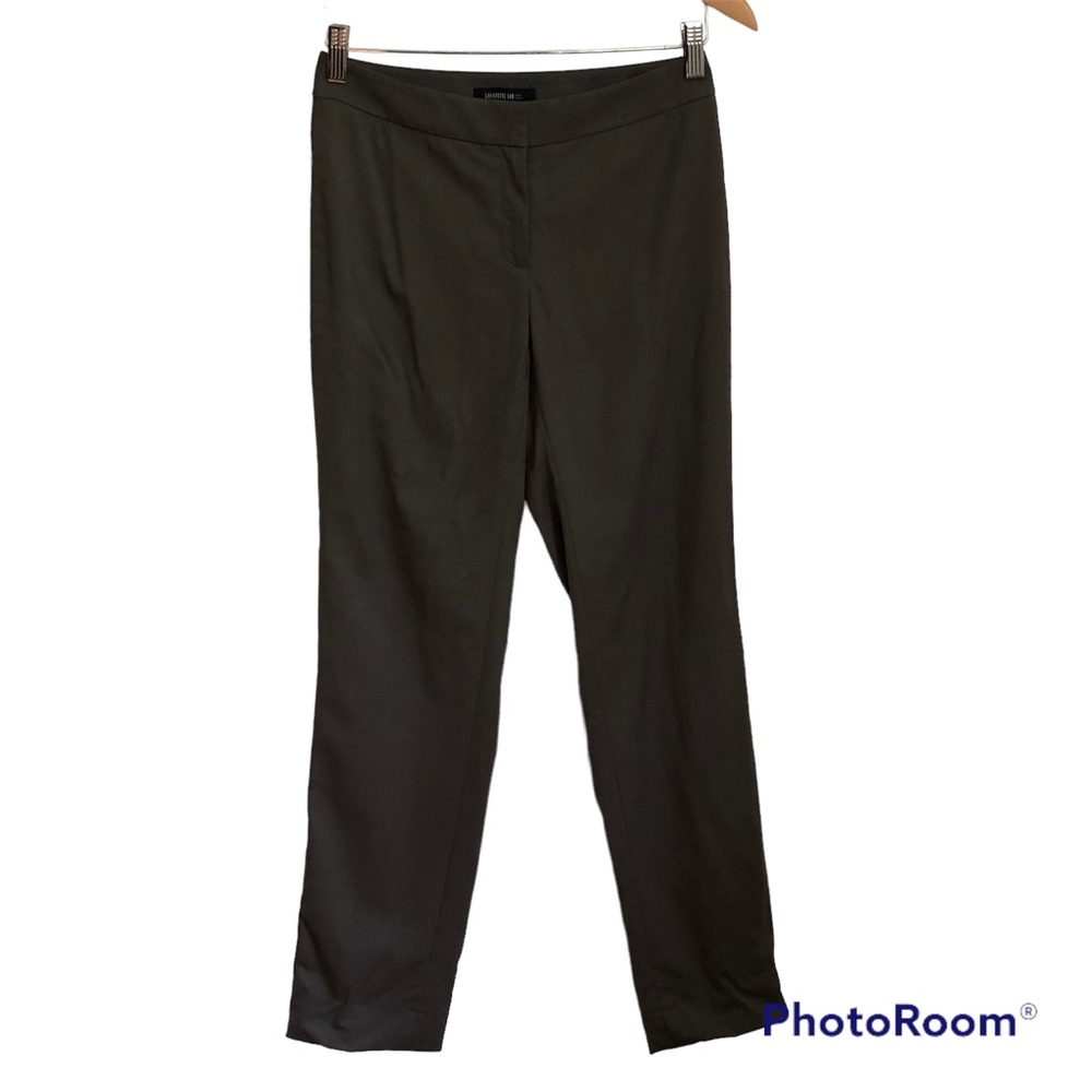 LAFAYETTE 148 Taupe dress pants virgin wool size 0 Career wear pants office wear